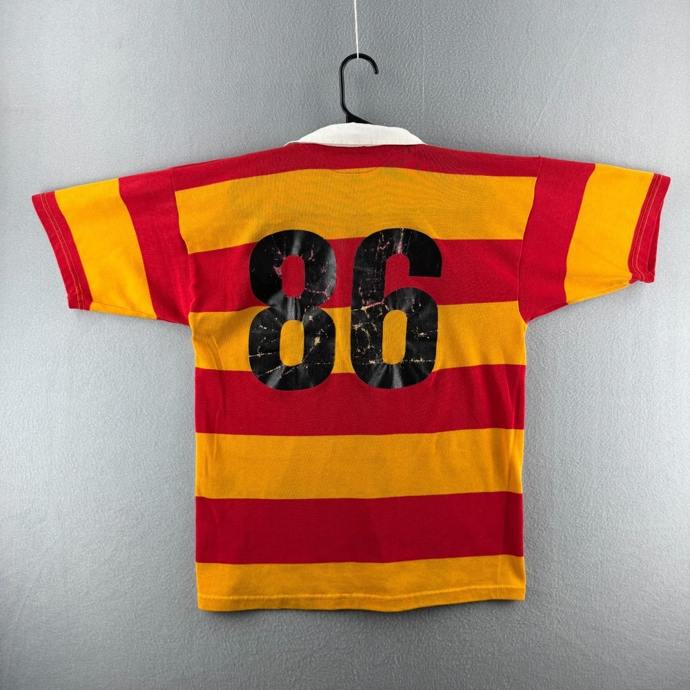 Vintage Halbro Rugby Shirt Mens Large Cotton Jersey 90s Jesuit College School